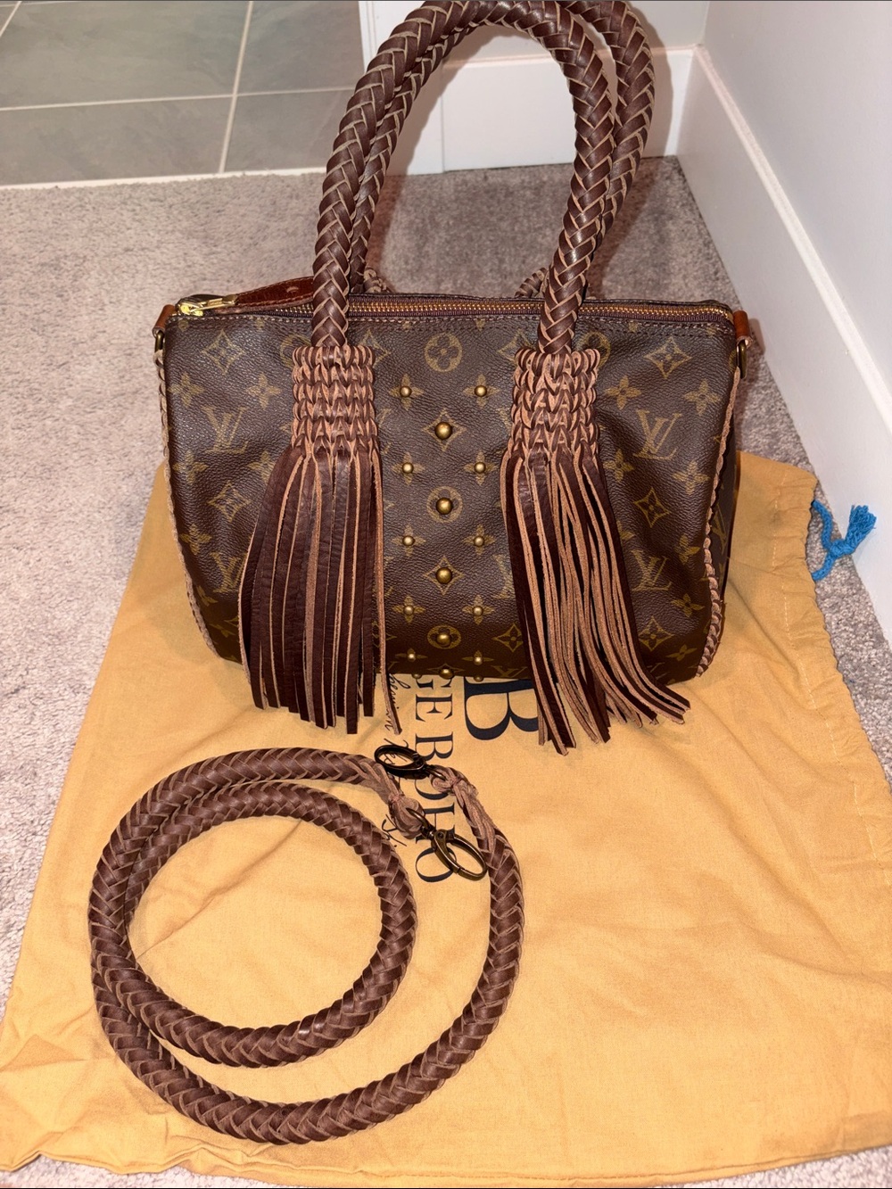 Louis Vuitton Speedy Vintage Boho
